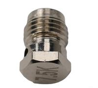 HPA Régulateur de réservoir en laiton Valve d'éclatement Disque de rupture Siège de sécurité Vis anti-émeute Réducteur de pression pour réservoirs à air comprimé (7500 psi)