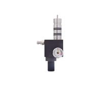 HPA Régulateur de valve Z 6000 PSI avec jauge | Valve à pression constante réglable anti-explosion M18 x 1,5 pour réservoir à air et pistolet à air PCP | Versions longues