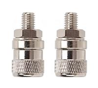 HPAKIGS M8 Current Terminal 2Pcs Brass | for Solar/RV/Auto