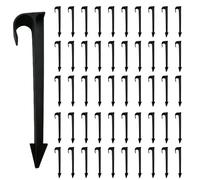 Hpamba Lot de 50 piquets de Fixation de Tuyau d'arrosage de Jardin Ancrage au Sol piquets de Terre pour système d'irrigation pour Irrigation du Jardin, ancrage au Sol piquets de Terre Tuyau perlé
