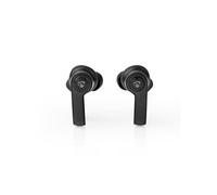 Nedis HPBT5053BK - Écouteurs sans fil avec micro - intra-auriculaire - Bluetooth - isolation acoustique - noir Noir