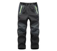 Hpbygstae Pantalons softshell pour enfants, imperméables, coupe-vent, pour les enfants, pour les randonnées, pour les loisirs, pour l’hiver, pour les activités en plein air, pour les activités de