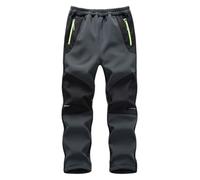 Hpbygstae Pantalons softshell pour enfants, imperméables, coupe-vent, pour les enfants, pour les randonnées, pour les loisirs, pour l’hiver, pour les activités en plein air, pour les activités de
