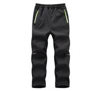 Hpbygstae Pantalons softshell pour enfants, imperméables, coupe-vent, pour les enfants, pour les randonnées, pour les loisirs, pour l’hiver, pour les activités en plein air, pour les activités de