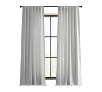 HPD Half Price Drapes FHLCH-VET13191-108 Rideaux en Lin Lourd pour Chambre à Coucher Blanc Riz 127 x 108