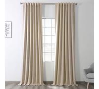 HPD Half Price Drapes Rideaux occultants de 305 cm de Long pour Chambre à Coucher et Salon (1 Panneau), 127 x 304 cm, Lait de Poule