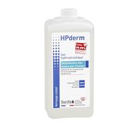 HPderm Gel hydroalcoolique désinfection des mains - Flacon 1 Litre