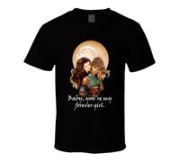 HPDFRRUYIOO Baby You're My Forever Girl Cool Korra Asami Avatar Fan Gift T ShirtBlackXXL