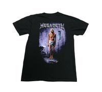 HPDFRRUYIOO Countdown to Extinction Megadeth's Gift Funny Men Cotton T-ShirtBlackXXL