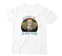HPDFRRUYIOO Delectable Tea Or Deadly Poison T-shirt unisexe et enfants Vintage Oncle Iroh AirbendWhite, blanc, S