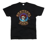 HPDFRRUYIOO Grateful Dead Men T-ShirtBlackXXL