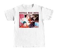 HPDFRRUYIOO Neutral Milk Hotel T-ShirtWhite3XL