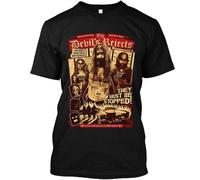 HPDFRRUYIOO ! Popular The Devil's Rejects American Horror Movie Graphic T-ShirtBlackL