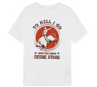 HPDFRRUYIOO Zach Bryan to Hell I go Gift for Fans Unisex ShirtWhite3XL