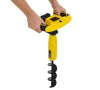 HPDTZ Creuseuse électrique sans fil pour poteau - Avec moteur de 350 W - Couple de 7 N-m - Pour les trous de poteau - Pour creuser des plantes et des semis