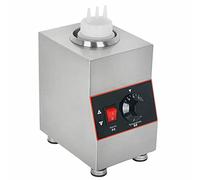 HPDTZ Distributeur de sauce électrique en acier inoxydable, 220 V, capacité 650 ml, pour les entreprises commerciales, la restauration et la maison, chauffe-sauce idéal pour un plaisir continu