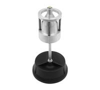 HPDTZ Equilibreuse de pneus, équilibreuse pour pneus pouvant équilibrer les roues d'un diamètre de 1-1/2" à 4" (argent + noir)