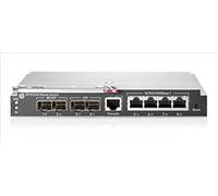 HPE 6125G Ethernet Blade Switch - Commutateur - Géré - 4 x 10/100/1000 + 2 x Gigabit SFP + 2 x Gigabit SFP / 10 Gigabit SFP+ - Module enfichable - pour ProLiant c3000