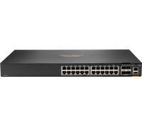 HPE Aruba Networking CX 6200F 24G 4SFP+ Géré L3 Gigabit Ethernet (10/100/1000) 1U