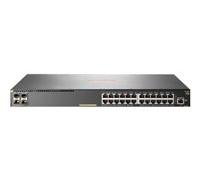 HPE Aruba 2930F 24G PoE+ 4SFP+ - Commutateur - C3 - Géré - 24 x 10/100/1000 (PoE+) + 4 x 1 gigabit/10 gigabit SFP+ (liaison montante) - Montable sur rack - PoE+ (370 W)