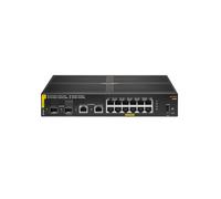 HPE Aruba 6000 R8N89A: Switch Gigabit Ethernet L3 Géré 12 ports 10/100/1000, 2x SFP, PoE+ 139W, QoS, VLAN, ARM Cortex-A9, 4GB DDR3, 1U