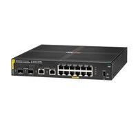 HPE Aruba Networking 6100 12G Class4 PoE 2G/2SFP+ 139W Géré L3 Gigabit Ethernet (10/100/1000) Connexion Ethernet, supportant l'alimentation via ce port (PoE) 1U Noir