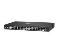 HPE Aruba Networking Aruba 6100 48G 4SFP+ Géré L3 Gigabit Ethernet (10/100/1000) 1U Noir