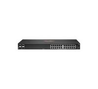 HPE Commutateur Aruba 6100 – 24G 4SFP+ Géré L3 Gigabit Ethernet (10/100/1000) 1U Noir
