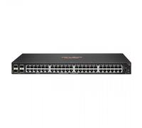 HPE Aruba Networking Aruba 6100 48G 4SFP+ Géré L3 Gigabit Ethernet (10/100/1000) 1U Noir