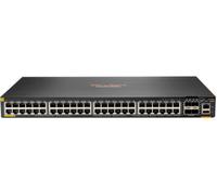 HPE Aruba 6200F 48G Class4 PoE 4SFP+ 740W Switch - Commutateur - C3 - Géré - 48 x 10/100/1000 (PoE+) + 4 x 1 Gigabit / 10 Gigabit SFP+ - Montable sur rack - PoE+ (740 W)