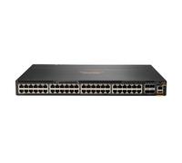 HPE Aruba 6300M 48-port 1GbE and 4-port SFP56 Power-to-Port 2 Fan Trays 1 PSU Bundle