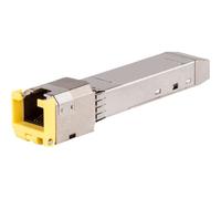 HPE Aruba Cat5e - Module transmetteur SFP (mini-GBIC) - 1GbE - 1000Base-T - RJ-45 - jusqu'à 100 m - pour Edgeline e920; HPE Aruba 6000 12, 6000 24, 6000 48, 6200F 12, 6200M 24; CX 10000, 8360