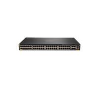 HPE Aruba CX 6300M Switch L3 Gigabit Ethernet 48xRJ45 10/100/1000 + 4xSFP 10G PoE+ 1440W, empilable 10 unités, CPU ARM Cortex-A72, 8Go DDR4, 1U