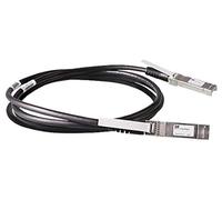 HPE ARUBA Direct Attach Copper Cable - Câble d'attache directe 10GBase - SFP+ (M) pour SFP+ (M) - 3 m - twinaxial - passif - pour HPE Aruba 2930F 24G, 2930F 48G, 2930M 24, 8320, 8325-48Y8C Noir