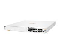 HPE Aruba Instant On 1960 8p 1G Class 4 4p SR1G/2.5G Class 6 PoE 2p 10GBASE-T 2p SFP+ 480W Géré Gigabit Ethernet (10/100/1000) Connexion Ethernet, supportant l'alimentation via ce port (PoE) 1U