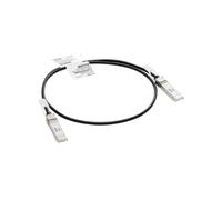 HPE Aruba J9281D : Câble 10G SFP+ / SFP+ 1m InfiniBand & Fibre Optique, Connecteurs SFP+, Taux de transfert 10 Gbit/s, Noir
