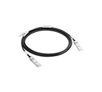 HPE Aruba J9283D : Câble DAC SFP+ vers SFP+ 10G - 3 mètres - Noir - Compatible InfiniBand - Connecteurs Mâle/Mâle