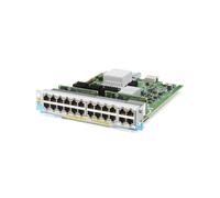 HPE Aruba J9991A : Module de commutation réseau 24 ports RJ-45 (20 x 10/100/1000BASE-T PoE+ & 4 x 1/2.5/5/10GBASE-T PoE+ MACsec v3 zl2)