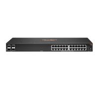 HPE Aruba Networking 6100 24G 4SFP+ Géré L3 Gigabit Ethernet (10/100/1000) 1U Noir