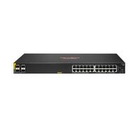 HPE Aruba Networking 6100 24G Class4 PoE 4SFP+ 370W, Géré, L3, Gigabit Ethernet (10/100/1000), Connexion Ethernet, supportant l'alimentation via ce po