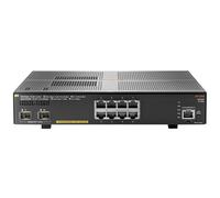 HPE Aruba Networking Aruba 2930F 8G PoE+ 2SFP+ Géré L3 Gigabit Ethernet (10/100/1000) Connexion Ethernet, supportant l'alimentation via ce port (PoE) 1U Gris