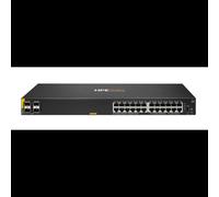 HPE Aruba Networking CX 6000 24 ports 10/100/1000 Class4 PoE 4x SFP 1G 370W switch géré couche 2