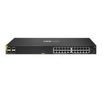 HPE Aruba Networking CX 6000 24G Class4 PoE 4SFP 370W Switch