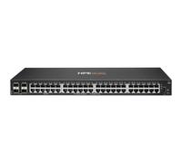HPE Aruba Networking CX 6000 48p 10M/100M/1G 4p SFP 1G Switch - Commutateur - Géré - 48 x 10/100/1000 + 4 x Gigabit SFP (liaison montante) - flux d'air côte à côte - Montable sur rack, fixation murale