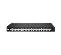 HPE Aruba Networking CX 6000 48p 10M/100M/1G 4p SFP 1G Switch, Géré, L2/L3, Gigabit Ethernet (10/100/1000), Grille de montage, 1U R8N86B#ABB