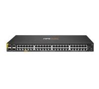 HPE Aruba Networking CX 6000 48p 10M/100M/1G Class4 PoE 4p SFP 1G 740W Switch - Commutateur - Géré - 48 x 10/100/1000 (PoE+) + 4 x Gigabit SFP (liaison montante) - flux d'air côte à côte - Montable su