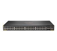HPE Aruba Networking CX 6200F 48G Class4 PoE 4SFP+ 740W Switch - Commutateur - distance max. d'empilage de 10 km - C3 - Géré - 48 x 10/100/1000 (PoE+) + 4 x 1 gigabit/10 gigabit SFP+ (liaison montante