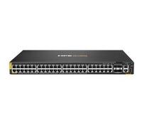 HP Commutateur Aruba CX 6200F 48G PoE+ 740W – 48x1G PoE+ / 4x1/10G SFP+ – C3 – Géré – Empilage 10 km