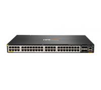 HPE Aruba Commutateur 6300M JL659A 48 ports 1/2.5/5GbE PoE Class6 4x SFP56 géré montable sur rack