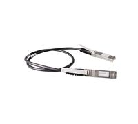 HPE Aruba Networking JD095C Câble InfiniBand 0.65m SFP Mâle vers SFP Mâle, 10 Gbit/s, Noir